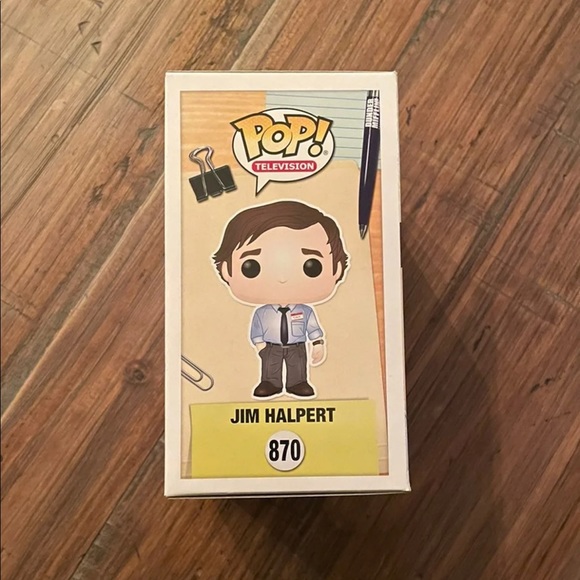 Funko Pop The Office OG Jim Halpert NIB & MINTY! Michael Scott - Picture 5 of 6